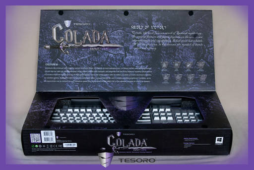 Игровое железо - Имеющий клаву да напечатает, часть 2: обзор клавиатуры Tesoro Colada Saint Cherry MX Brown