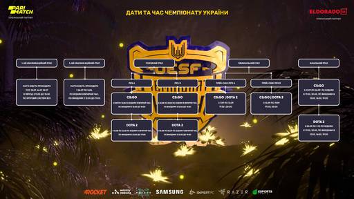 Киберспорт - UESF Parimatch Чемпионат Украины по CS:GO и Dota 2: анонс и детали проведения Киберспорт - UESF Parimatch Чемпионат Украины по CS:GO и Dota 2: анонс и детали проведения
