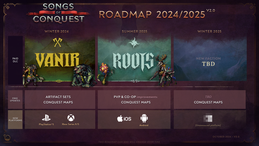 Мобильные приложения - Игра Songs of Conquest вышла для систем Android и Apple — 1199₽ и 999₽ соответственно Мобильные приложения - Игра Songs of Conquest вышла для систем Android и Apple — 1199₽ и 999₽ соответственно